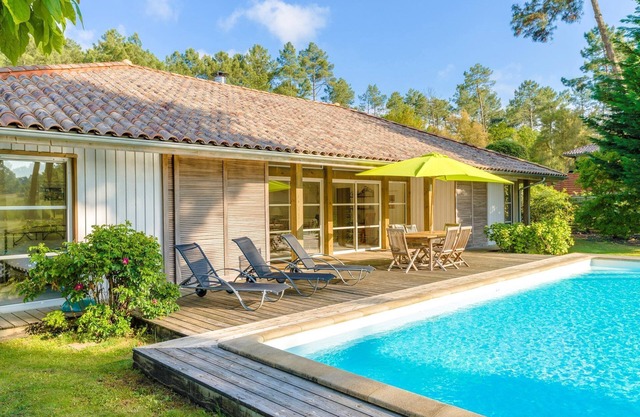 Piscine privée + Terrasse! Villa Cheminée