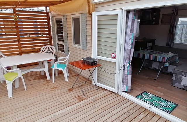 Pleasant, fully-equipped mobile home in a friendly, family atmosphere
