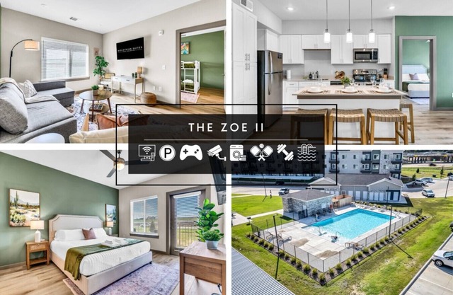 Pool, Gym, New Build, Mins to DT Waco & BU | TZ2