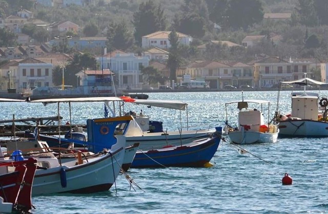 PORT SIDE HOUSE IN VATHY ITHACA