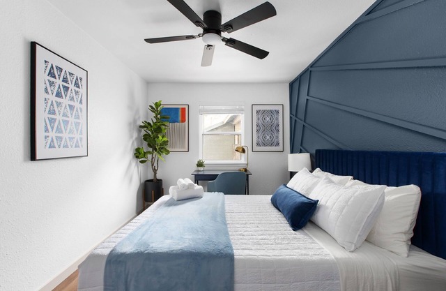 Posh & Serene 2BR w Private Patio