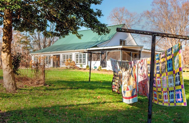 Possum Trot Lodge - Wedding & Event Venue, Lodging for 18, Stone Fireplace