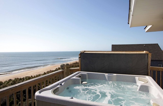 Premier Oceanfront Dog Friendly Home with Pool, Elevator, Hot Tub, and Tiki Bar