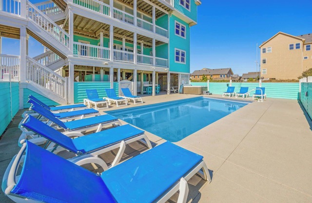 Premier Oceanfront Dog Friendly w/Pool, Hot Tub, Elevator, Theater and Game Rms