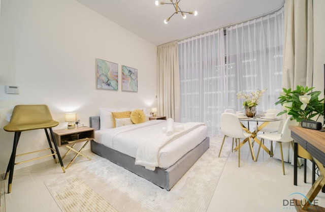 Premium Studio at Orchid DAMAC Hills Dubailand by Deluxe Holiday Homes