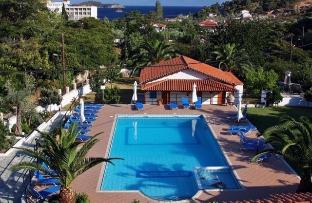 Prime location close to Achladies beach and restaurants
