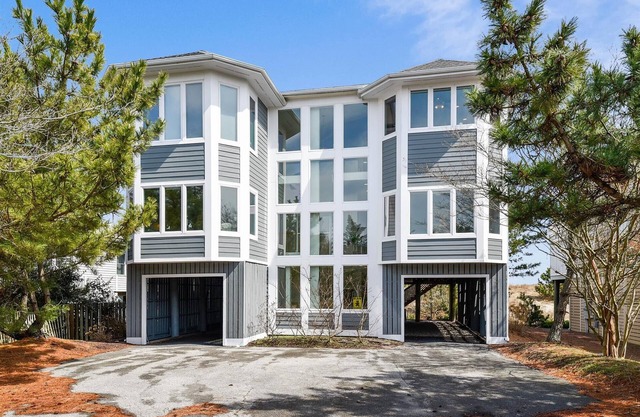 PRIVATE BEACH GATED COMMUNITY! Exceptional OCEAN FRONT beach home is brimming with casual elegance and just perfect for families vacationing together!