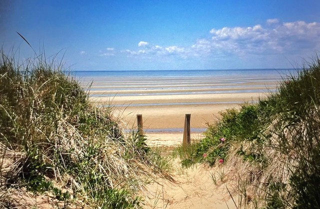 Private beach on Cape Cod Bay, a true slice of heaven!