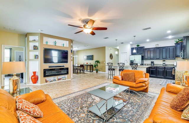 Private Game Room + Pool: Resort Home Near Orlando