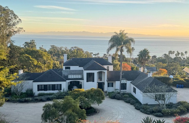 Private Gated Estate with Panoramic Ocean Views, Pool, & Fire Pit