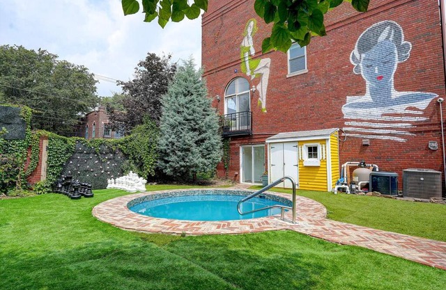 PRIVATE HEATED POOL with CITY views and GYM!
