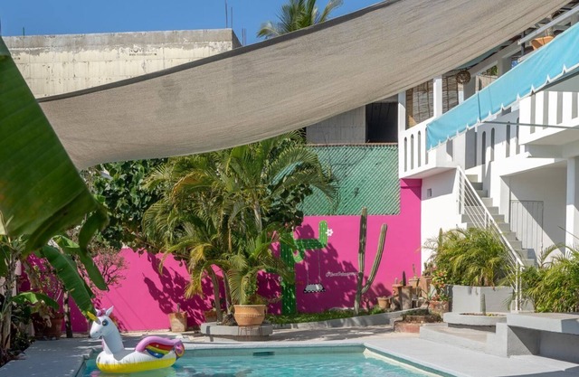 Private Modern Studio With Pool and extra outdoor seating area