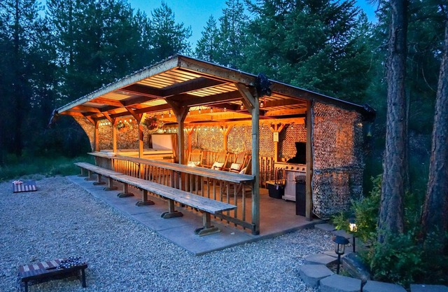 Private Oasis Awaits: Cabana and Hot Tub