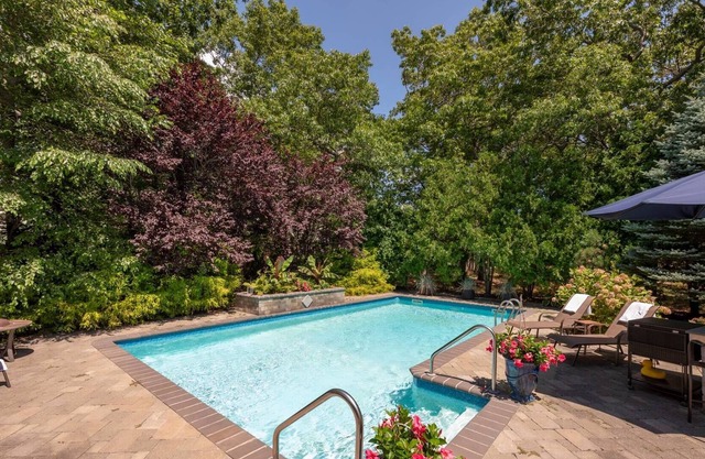 Private Summer Gem in a cul de sac with heated saltwater pool