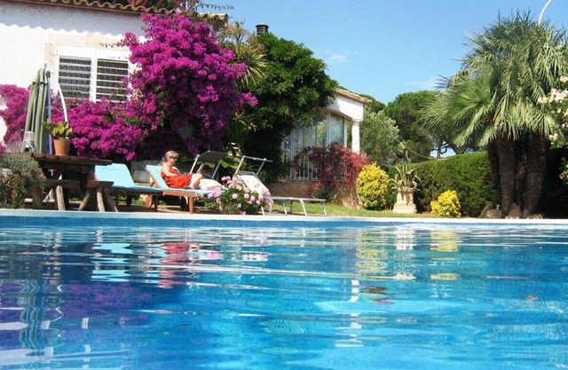 Private Villa S'Agaro Sant Feliu de Guixols Costa Brava Spain pool overlooks bay