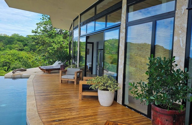 Private villa overlooking the remote Corozalito Beach in Guanacaste