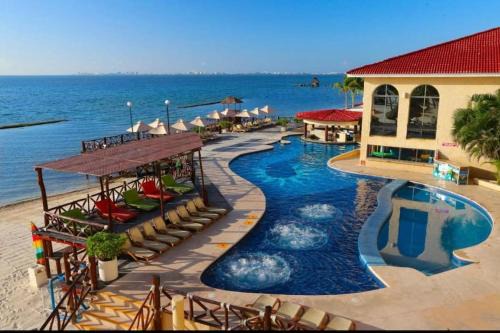 Punta me Apartment beach front in the hotel & Waterpark