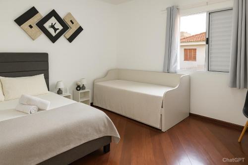 Quarto e banheiro privativo - Aeroporto Congonhas, Ceic, Expo SP e Autódromo de Interlagos