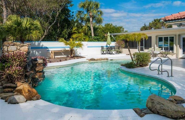 Quiet and Peaceful Beachside Pool Home.