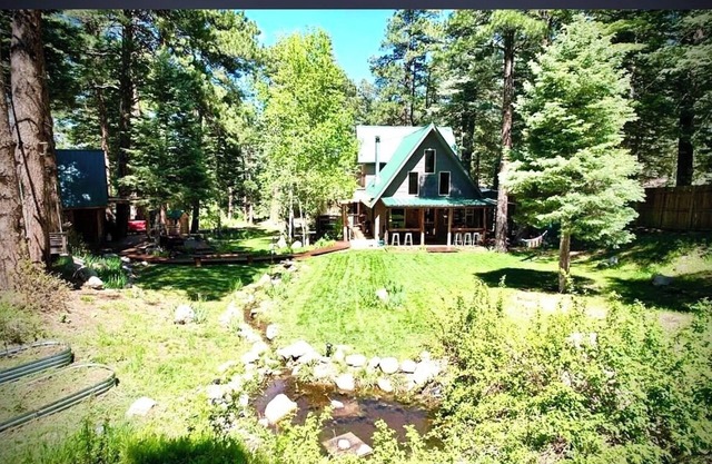 Quiet luxury 3 bedroom mountain cabin with year round beauty and spring