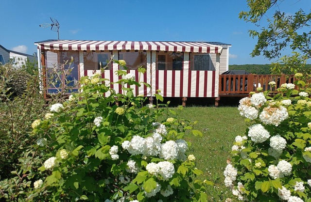 Quiet mobile home, magnificent view, near Beauval