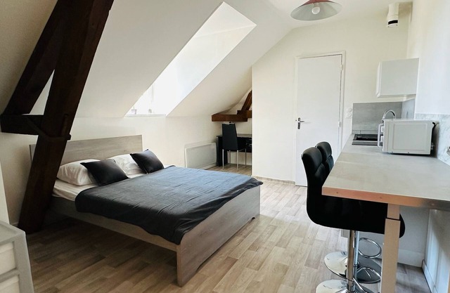 Quiet Studio 11 with Wifi and Parking Troyes