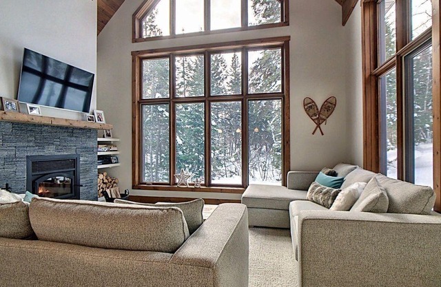 Rustic chic chalet in the forest