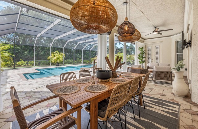 Rare Find! Mediterranean Inspired Villa with Heated Pool and Private Mini Golf
