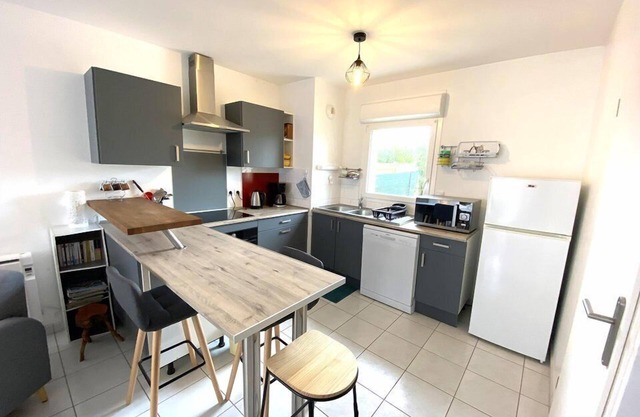 Recent house 3 bedrooms 6 people near the beach of Fort-Bloqu - Wifi