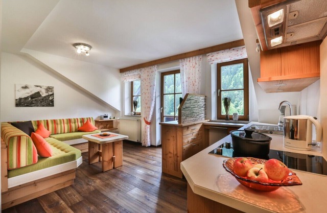 Reiteralpe - 2-zimmer-ferienwohnung, 2-3 Personen, Süd-u.westbalkon, 52 qm, Küche