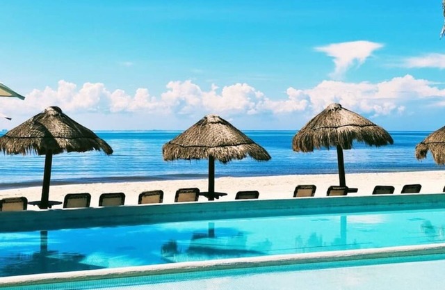 Relax by the Pool | Private Terrace & Beach Access