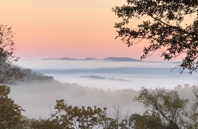 Relaxing 4-BR, Great View, near Beaver Lake and Leatherwood Trails
