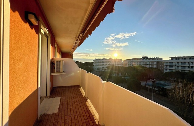 Renovated apartment with balcony