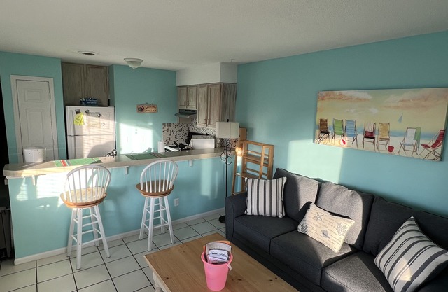 Renovated, 1 BR 1.5 Bath Condo steps from the Ocean