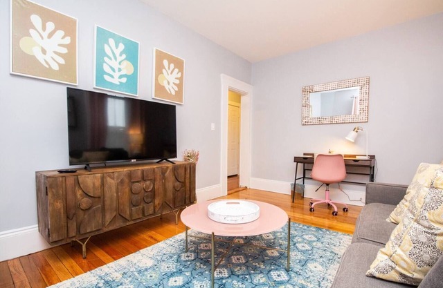 Renovated 1BR, Washington Sq, Longwood, Green Line
