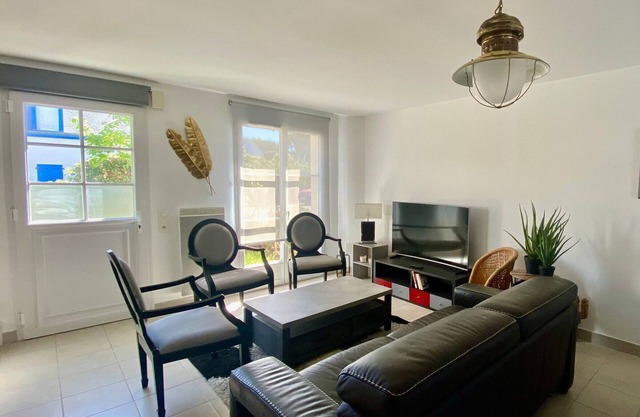 Renovated house near the village with terrace and garden