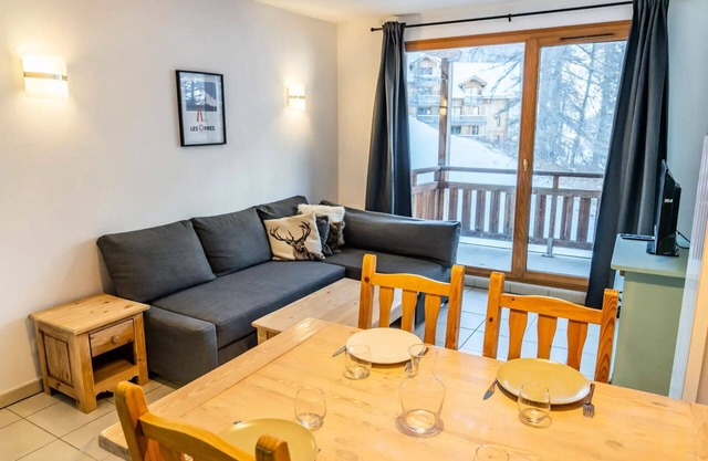 Residence Le Balcon Des Airelles - Quiet apartment in the heart of Orres 1800