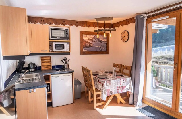 Residence Le Parc Des Airelles - Studio 4 people with view on the slopes