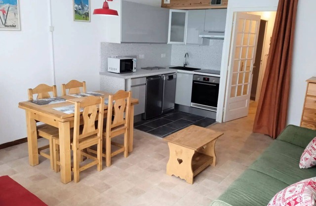 Residence Le Praz - Studio cabin 4 people 2* exposed South