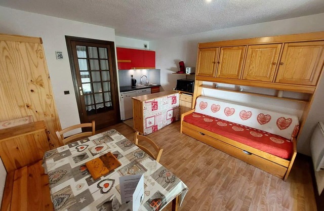 Residence Les Cretes - Studio cabin 4 people 2* exposed West