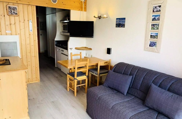 Residence Les Lanchettes - Charming studio for 3 people in Arc 2000 ski to the feet, close to shops and bowling