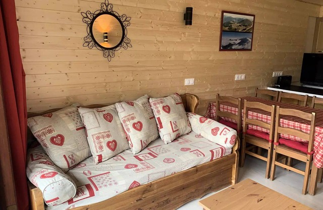 Residence Varet - Charming studio for 5 people in Arc 2000 with views of the slopes and the resort