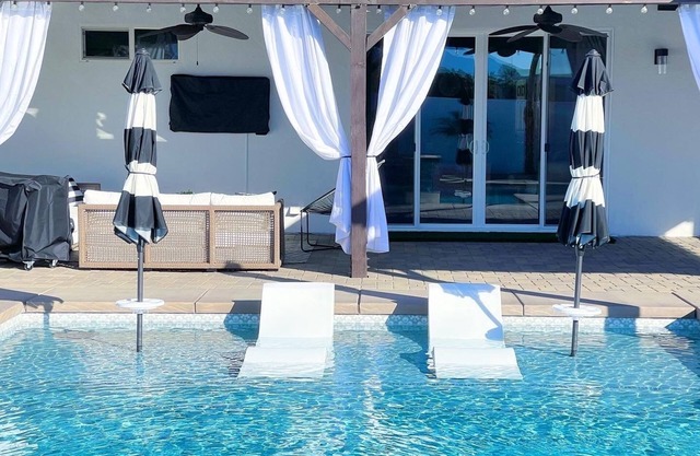 Resort style home with saltwater pool & spa!