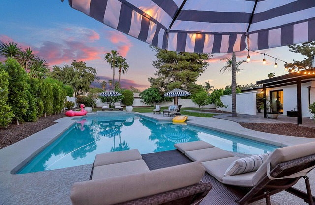 Resort-Style Yard | Pool, Hot Tub & Prime Location Near Hiking!