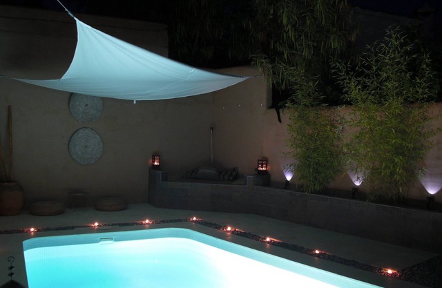 Riad-style single-storey villa - close to shops and the sea
