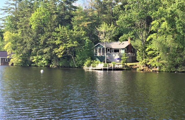 Right on the water with great views!
