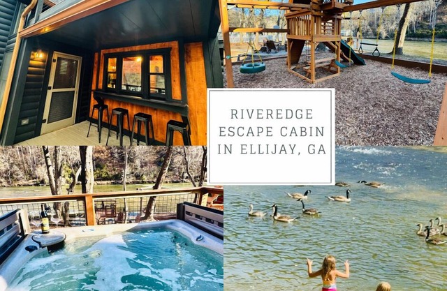 Riverfront Cabin in Resort Community/Hot Tub/WIFI/Fire Pit/River Deck/XBOXn