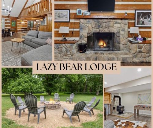 Riverfront Log Cabin Hot Tub, Mtn Views & Hottub