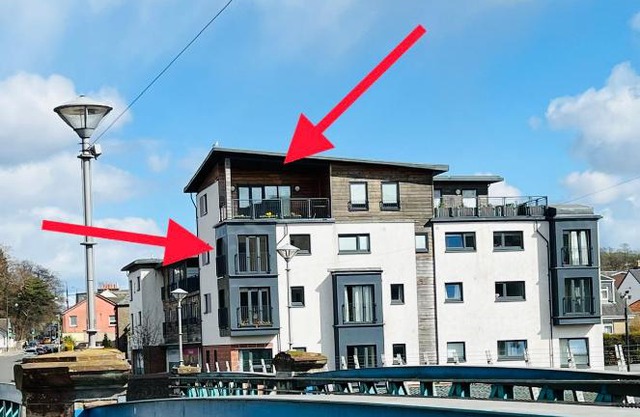 Riverside View Penthouse in Balloch, Loch Lomond