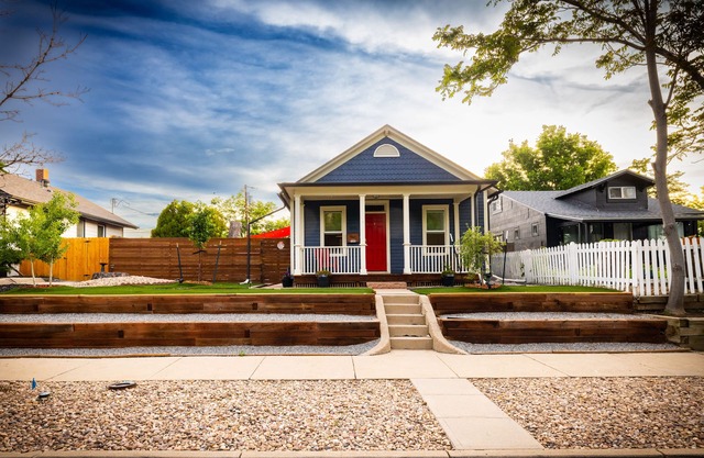 Rock House in Berkeley neighborhood of Denver